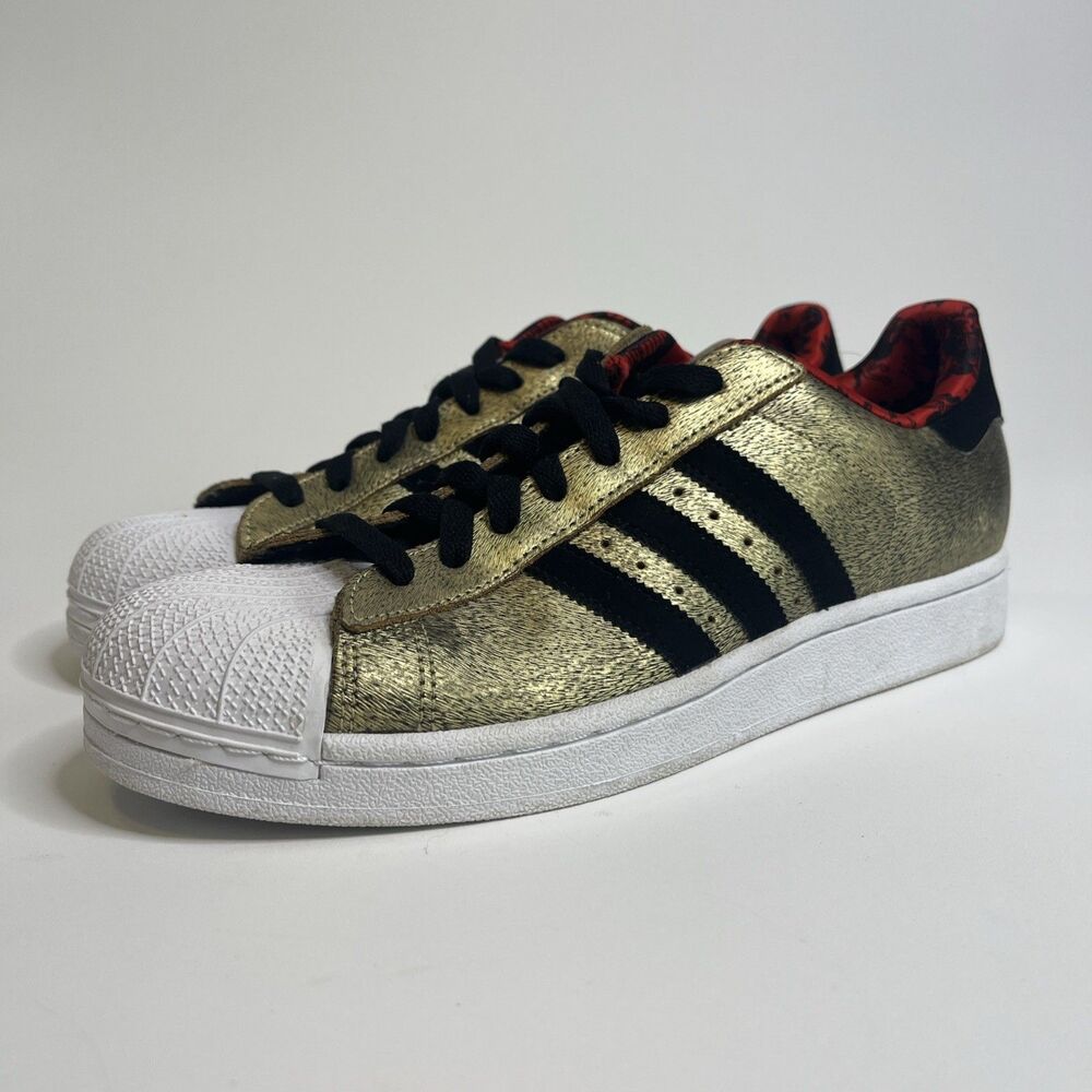 Adidas Superstar 2 Year of the Horse CNY Gold D65601 Men’s 10US